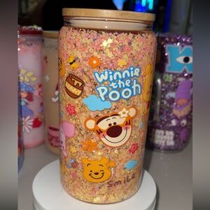 Winnie the Pooh Glitter Tumbler